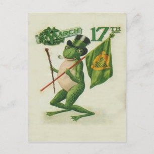 Tarjeta del día de San Patricio de pipa de Shillel