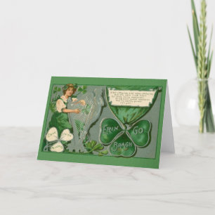 Tarjeta del Día de San Patricio para los Recuerdos