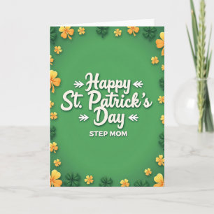 Tarjeta del Día de San Patricio para Madrastra Fel
