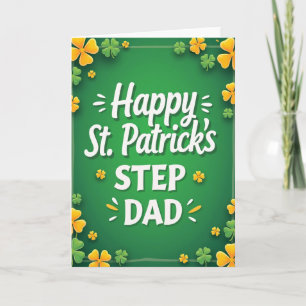 Tarjeta del Día de San Patricio para Padrastro