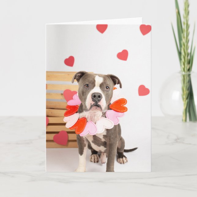 Tarjeta del Día de San Valentín (Anverso)