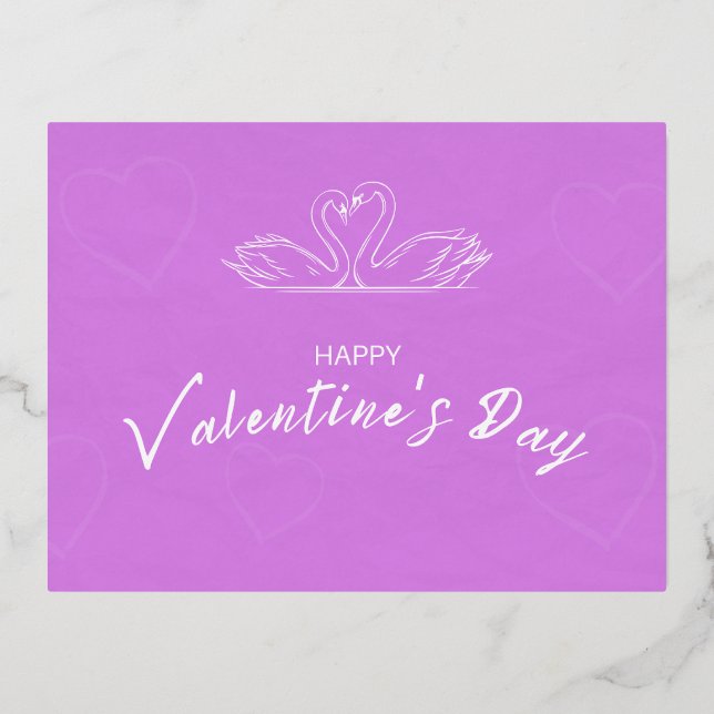 Tarjeta del Día de San Valentín (Anverso)