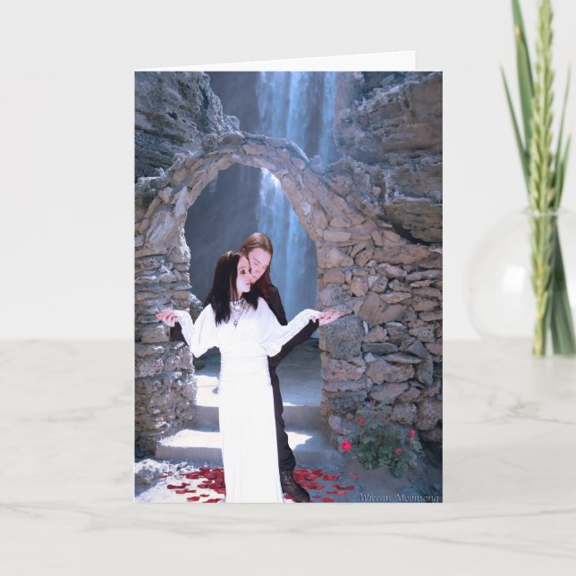 Tarjeta del día de San Valentín (Anverso)