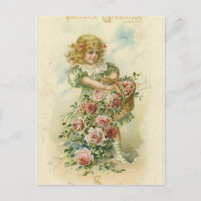 Tarjeta del día de San Valentín (Anverso)
