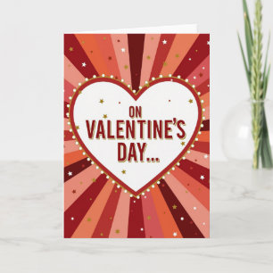 Tarjeta del Día de San Valentín