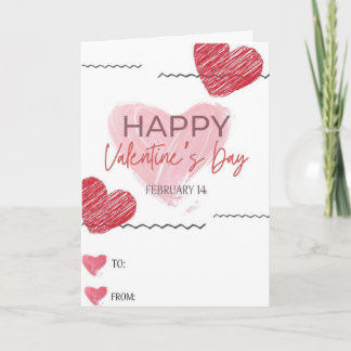 Tarjeta del Día de San Valentín