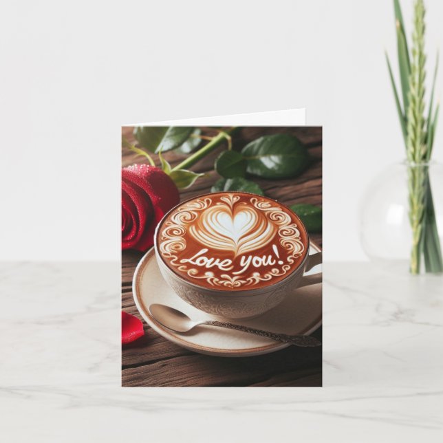 Tarjeta del Día de San Valentín (Anverso)