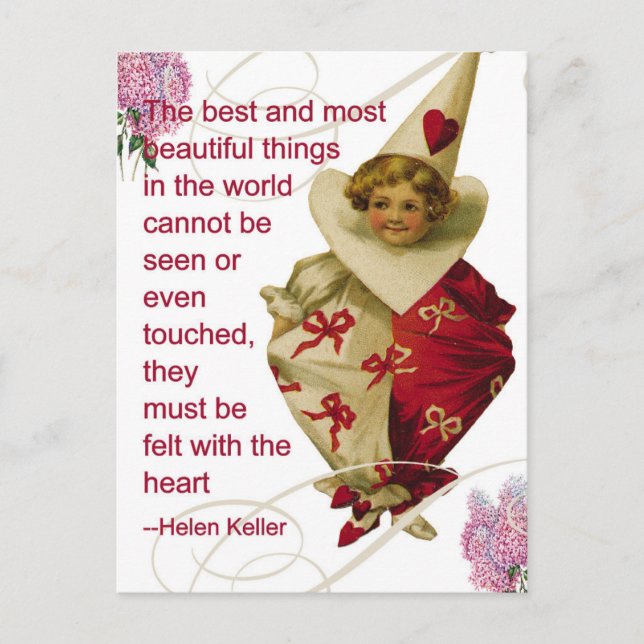 Tarjeta del Día de San Valentín (Anverso)