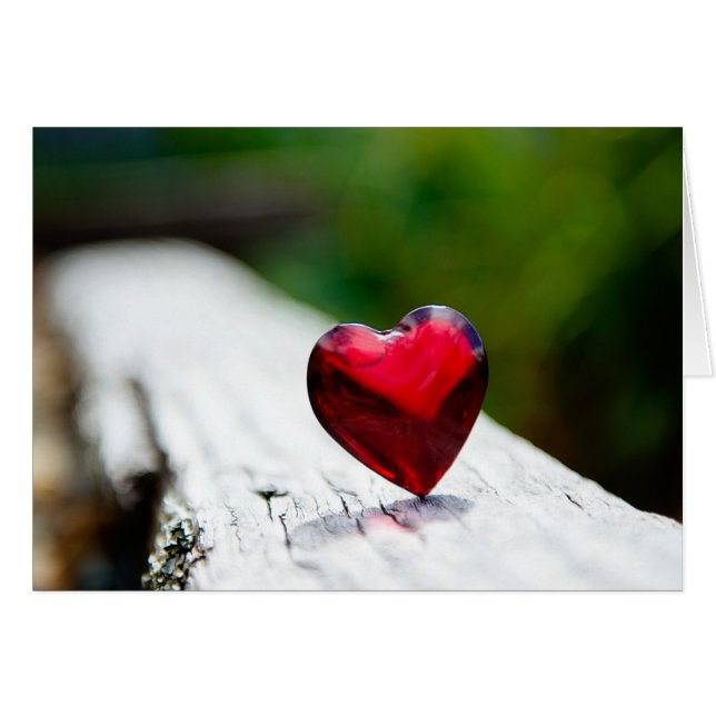 Tarjeta del día de San Valentín, Amor (Anverso (Horizontal))