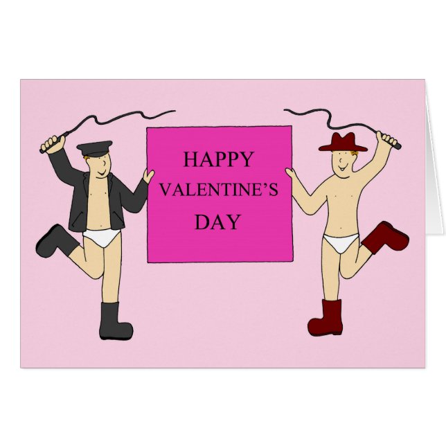 Tarjeta del día de San Valentín atractiva (Anverso (Horizontal))