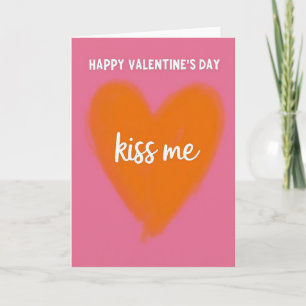 Tarjeta del Día de San Valentín Bésame