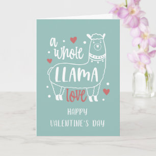 Tarjeta del Día de San Valentín con mucho amor de 