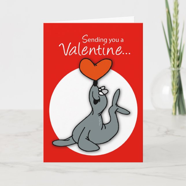 Tarjeta del día de San Valentín de 3569 sellos (Anverso)
