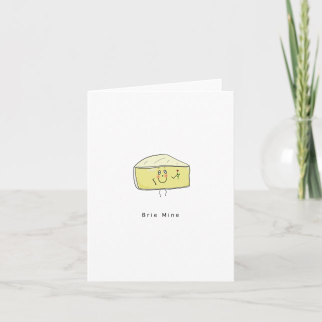 Tarjeta del Día de San Valentín de Brie Mío (Anverso)