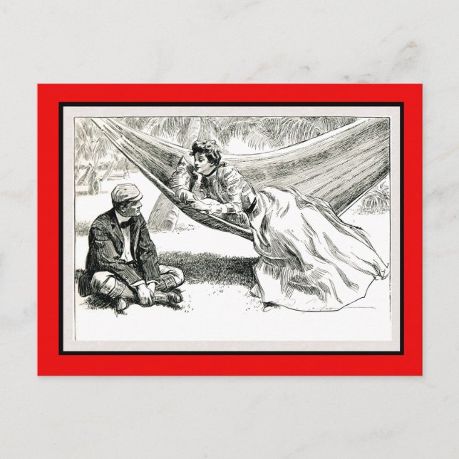 Tarjeta del día de San Valentín de Charles Dana (Anverso)