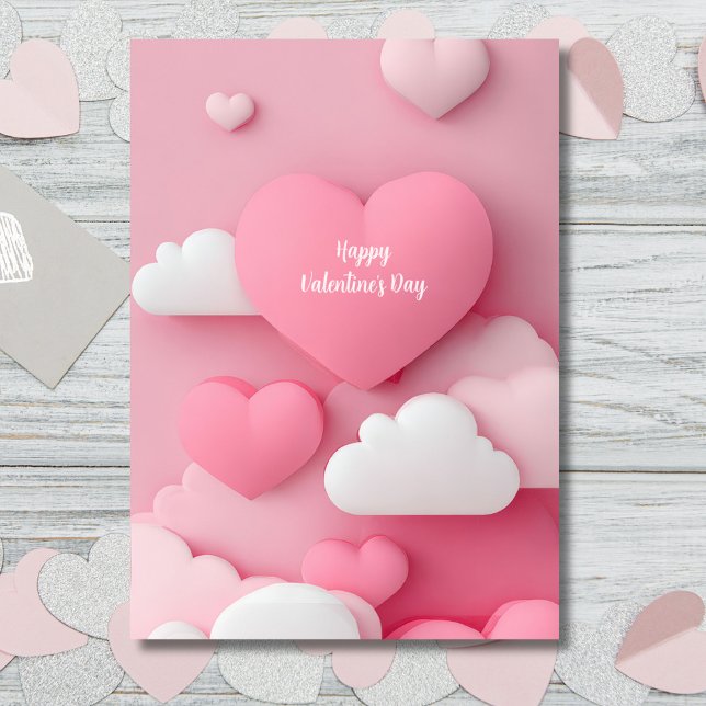 Tarjeta del Día de San Valentín de corte de corazó (Subido por el creador)