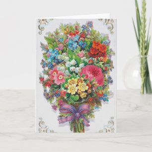 Tarjeta del Día de San Valentín de la Era Victoria