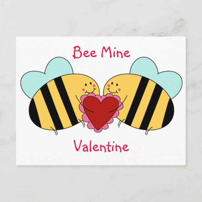 Tarjeta del día de San Valentín de la mina de la (Anverso)