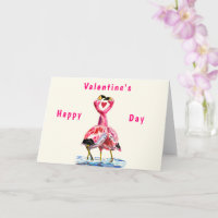 Tarjeta del Día de San Valentín de pareja de flame
