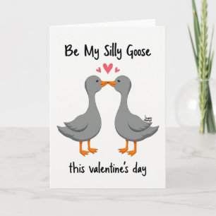 Tarjeta del Día de San Valentín de Ser Mi Tonta Oc