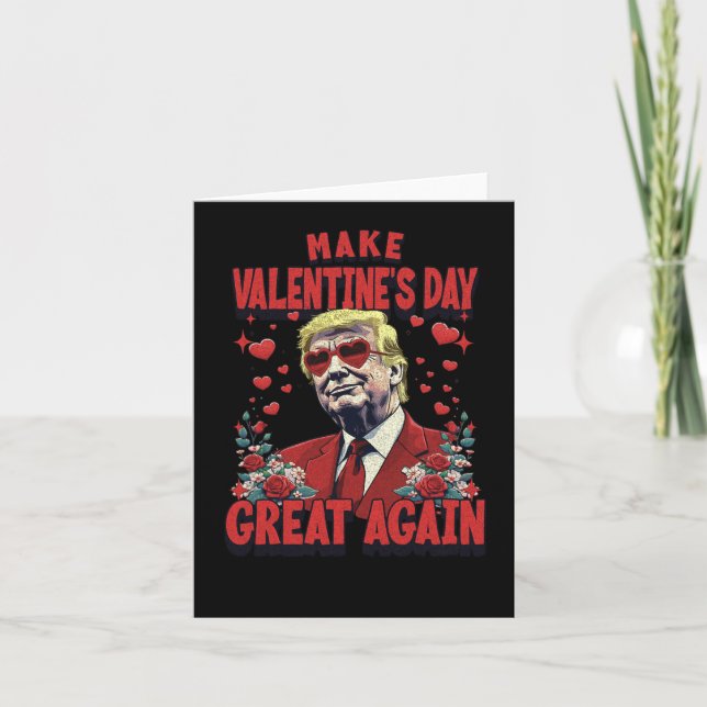 Tarjeta del Día de San Valentín de Trump (Anverso)