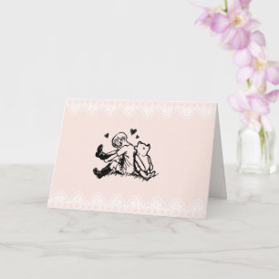 Tarjeta del Día de San Valentín de Winnie-the-Pooh