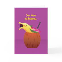 Tarjeta del día de San Valentín del cóctel: Usted