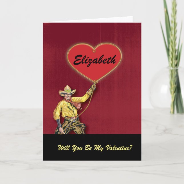 Tarjeta del día de San Valentín del corazón del (Anverso)