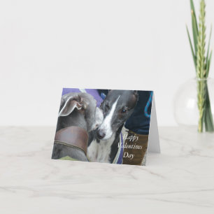 Tarjeta del día de San Valentín del galgo (p235)