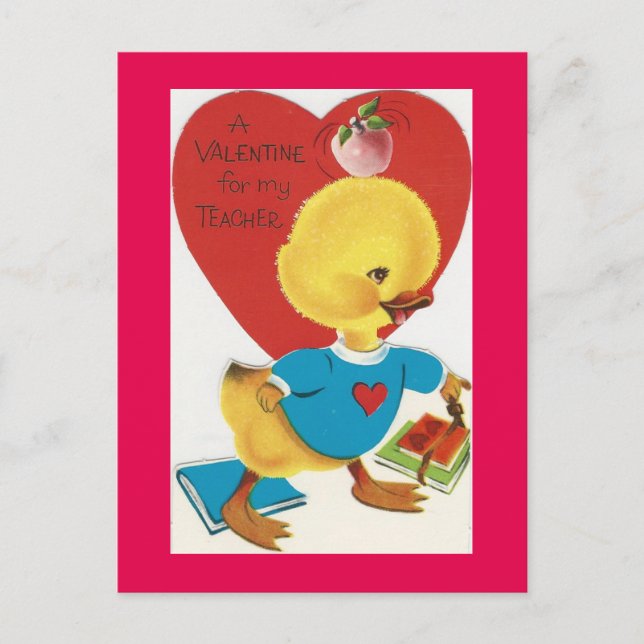 Tarjeta del día de San Valentín del pájaro del (Anverso)