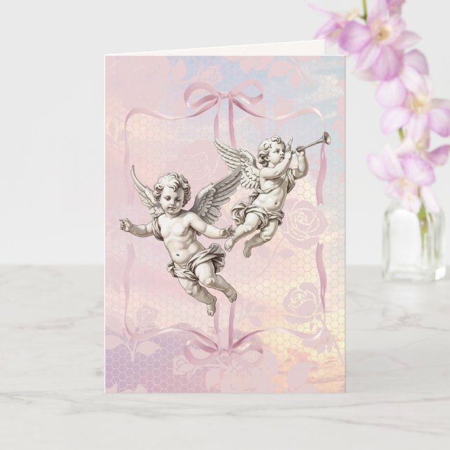 Tarjeta del Día de San Valentín del Triunfo de Cup (Orquídea)