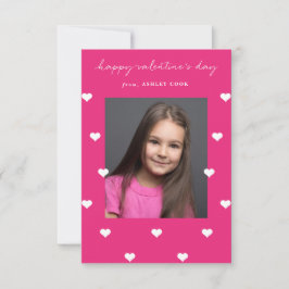 Tarjeta del día de San Valentín dispersada de la