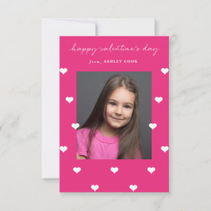 Tarjeta del día de San Valentín dispersada de la