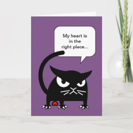 Tarjeta del día de San Valentín divertida de las