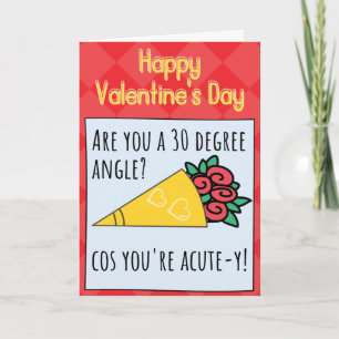 Tarjeta del Día de San Valentín divertida y aguda 