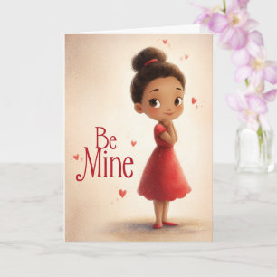 Tarjeta del Día de San Valentín Donde Descansa Mi 
