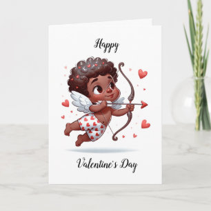 Tarjeta del Día de San Valentín Encanto de Cupido