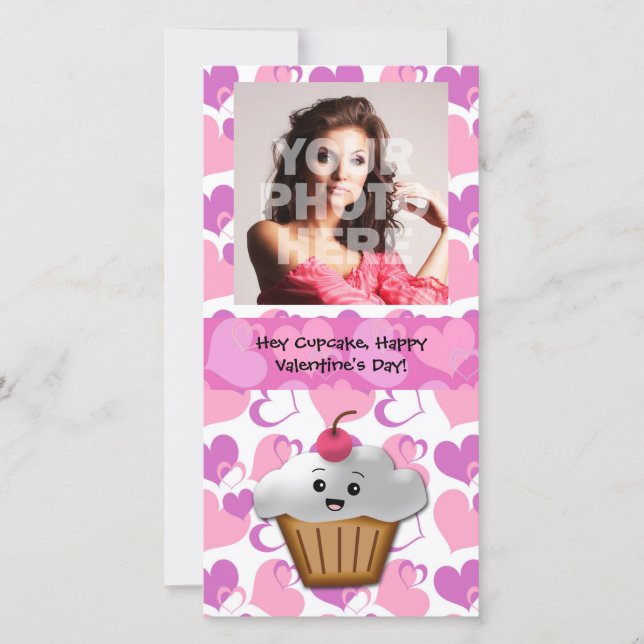 Tarjeta del día de San Valentín feliz de la (Anverso)