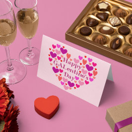 Tarjeta del día de San Valentín feliz del día de