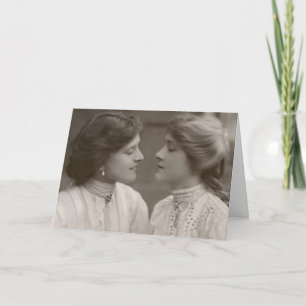 Tarjeta del día de San Valentín gay