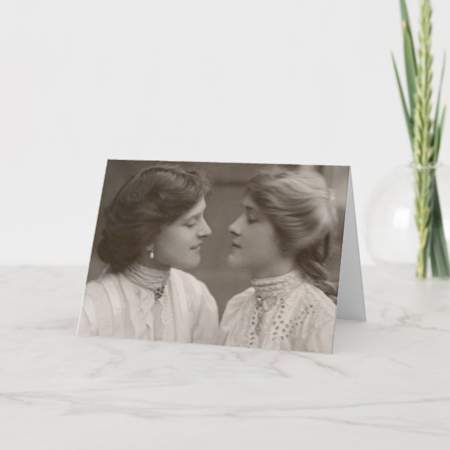 Tarjeta del día de San Valentín gay (Anverso)