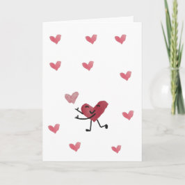 Tarjeta del Día de San Valentín 'Has Capturado Mi