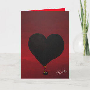 Tarjeta del Día de San Valentín inspirada en Wedne