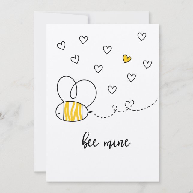 Tarjeta del día de San Valentín linda de la mina (Anverso)
