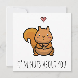 Tarjeta del día de San Valentín loca por ti