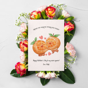 Tarjeta del Día de San Valentín Main Squeeze