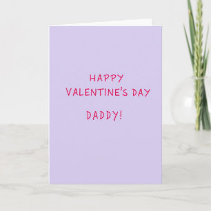 Tarjeta del Día de San Valentín manuscrita mate pa