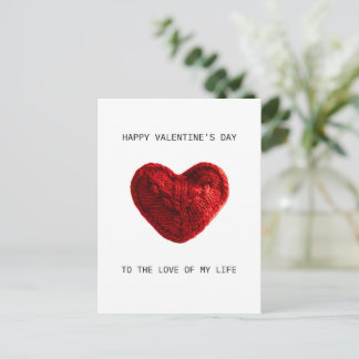 TARJETA DEL DÍA DE SAN VALENTÍN para el amor de mi