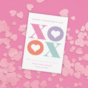 tarjeta del día de San Valentín para el salón de c