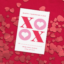 tarjeta del día de San Valentín para el salón de c